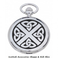 Pocket Watch Celtic Saltire Design
