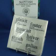 Auld Scots Words Serviettes