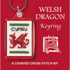 Keyring Welsh Dragon