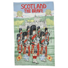 Scotland the Brave Tea Towel