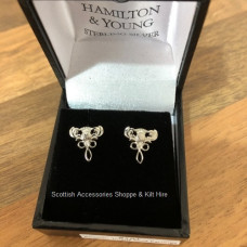 Scottish Thistle Stud Earrings