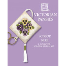 Scissor Keep Victorian Pansies